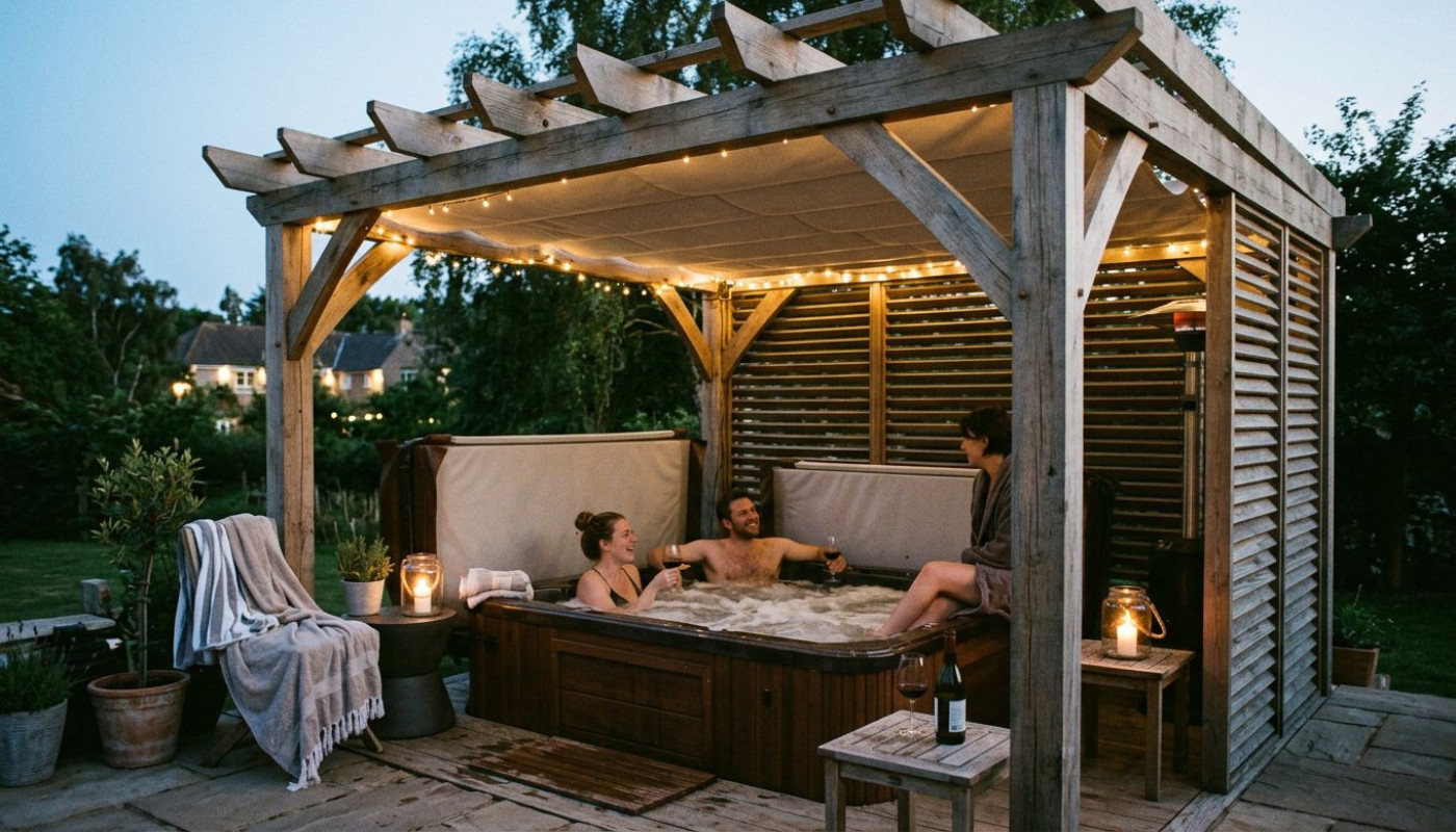 Agencement - Des abris spa ingénieux pour transformer vos soirées détente